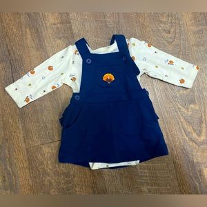 Carter’s Holiday  turkey outfit size 3M